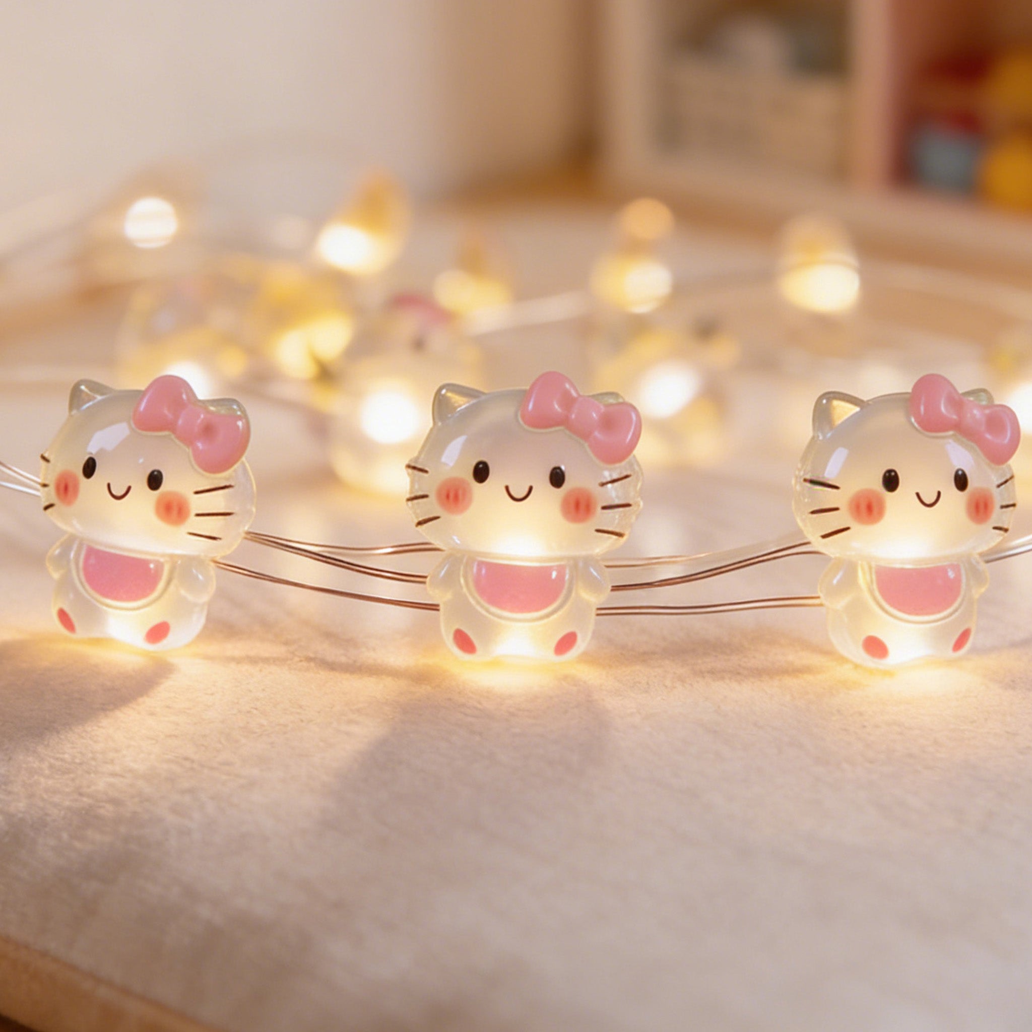 Animals and Pets Fairy Lights animal and pet themed fairy lights with cute ornaments warm glow
