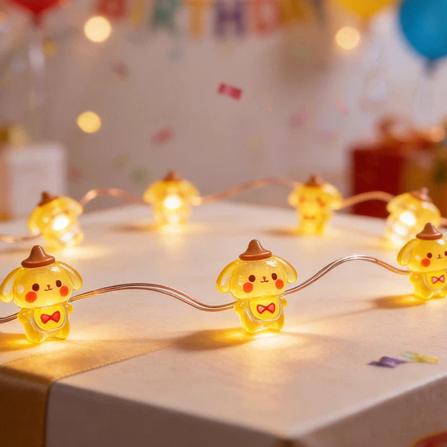 New arrival fairy lights with cute themed ornaments for cozy room decor