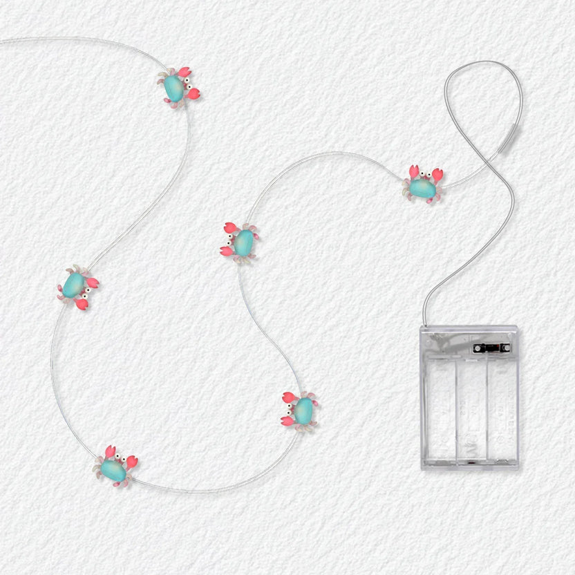 Crab Fairy Lights - Battery Powered - Jcfyoo Lights