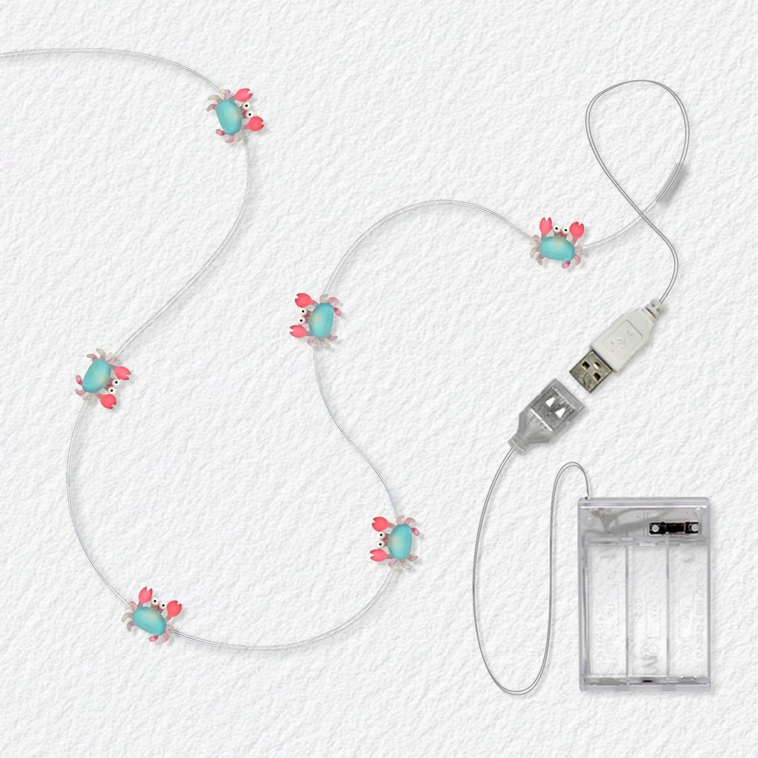 Crab Fairy Lights - Jcfyoo Lights