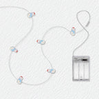 Snowman Fairy Lights - Jcfyoo Lights
