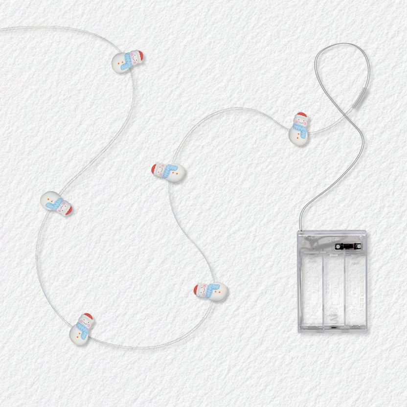 Snowman Fairy Lights - Jcfyoo Lights