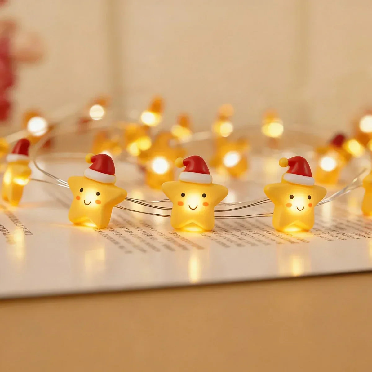 Christmas Star Fairy Lights - Jcfyoo Lights