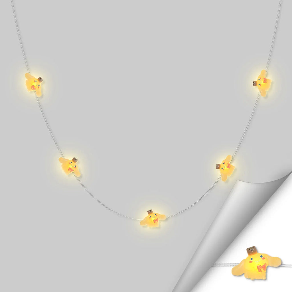 Bow Tie Dog Fairy Lights - Jcfyoo Lights