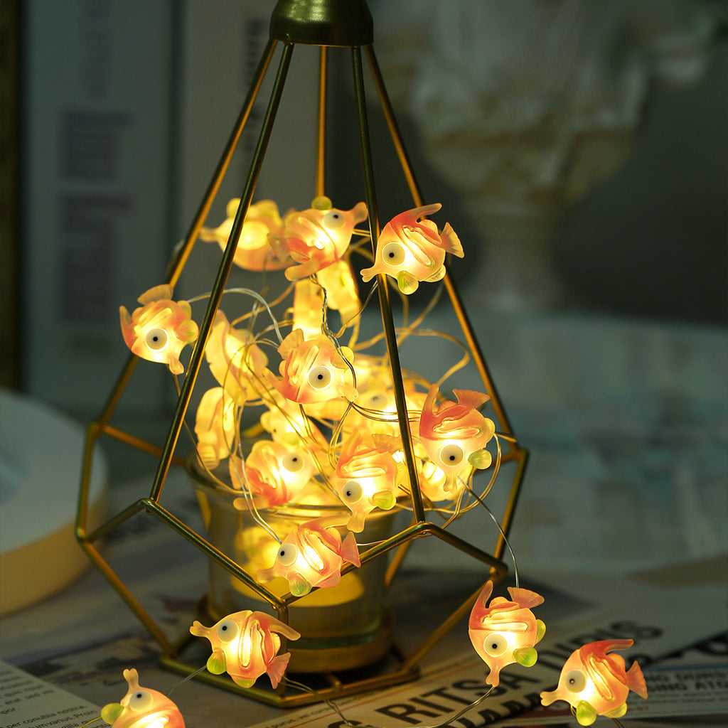 Bubble Fish Fairy Lights 10ft 30 LED