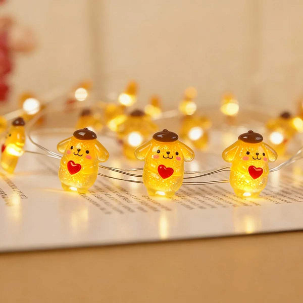 Heart Dog Fairy Lights 10ft 30 LED