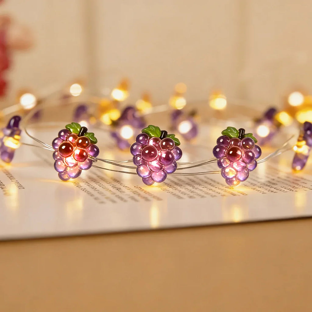 Grapes Fairy Lights - Jcfyoo Lights