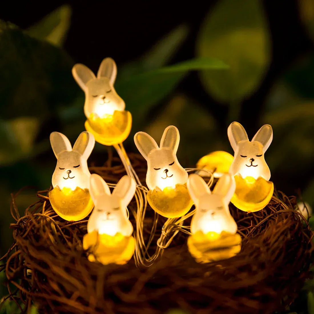 Rabbit Fairy Lights - Battery Powered - Jcfyoo Lights