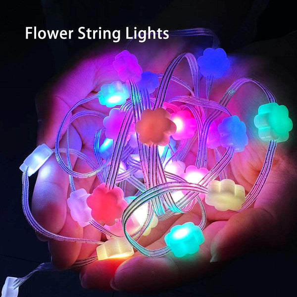 RGB Flower Fairy String Lights with App Control