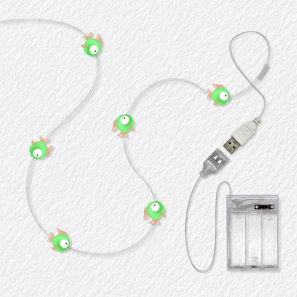 Green Fish Fairy Lights - Jcfyoo Lights