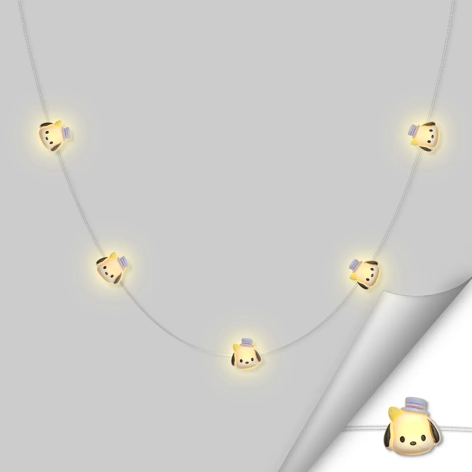 Blue Hat Dog Fairy Lights - Jcfyoo Lights