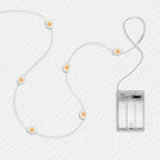 Fried Egg fairy lights with 3AA battery pack option