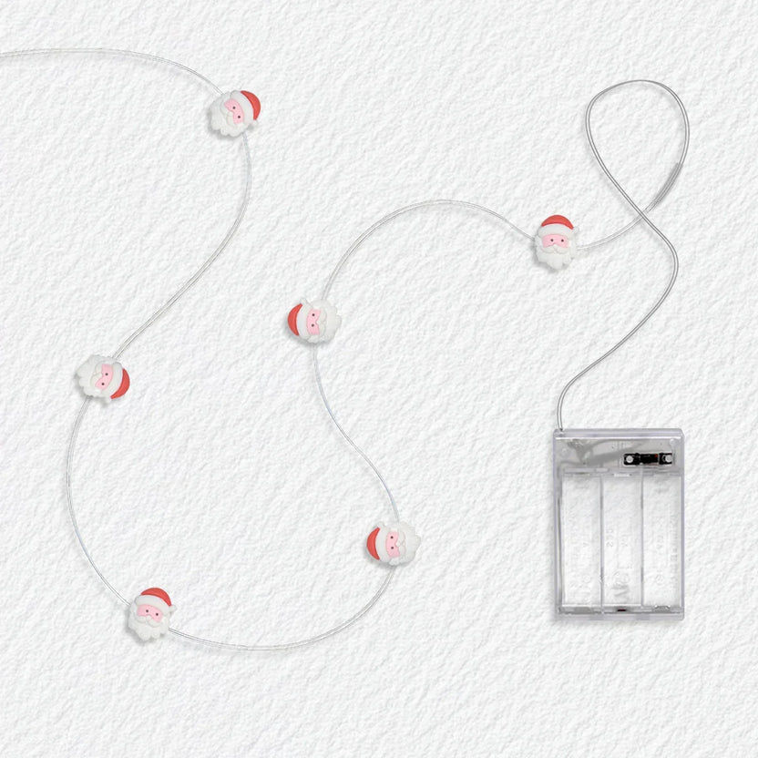 Santa Claus Fairy Lights - Battery Powered - Jcfyoo Lights