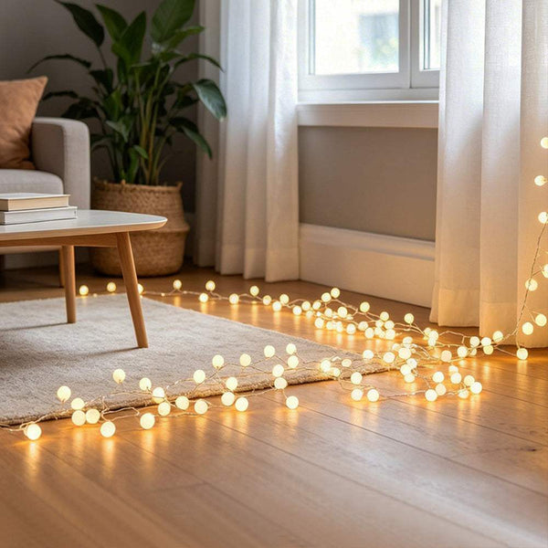 White Ball Fairy Lights