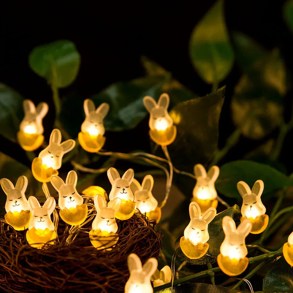 Rabbit Fairy Lights - Battery Powered - Jcfyoo Lights