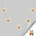 Panda Holding Apple Fairy Lights - Jcfyoo Lights