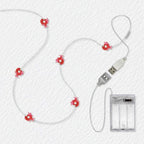 Red Fish Fairy Lights - Battery Powered - Jcfyoo Lights