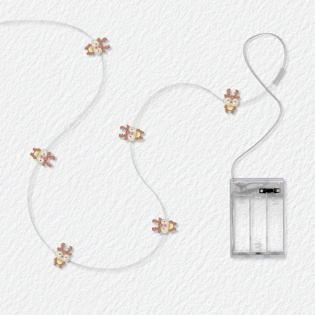 Reindeer Fairy Lights - Jcfyoo Lights