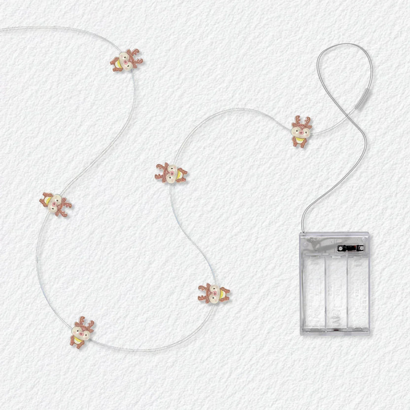Reindeer Fairy Lights - Jcfyoo Lights