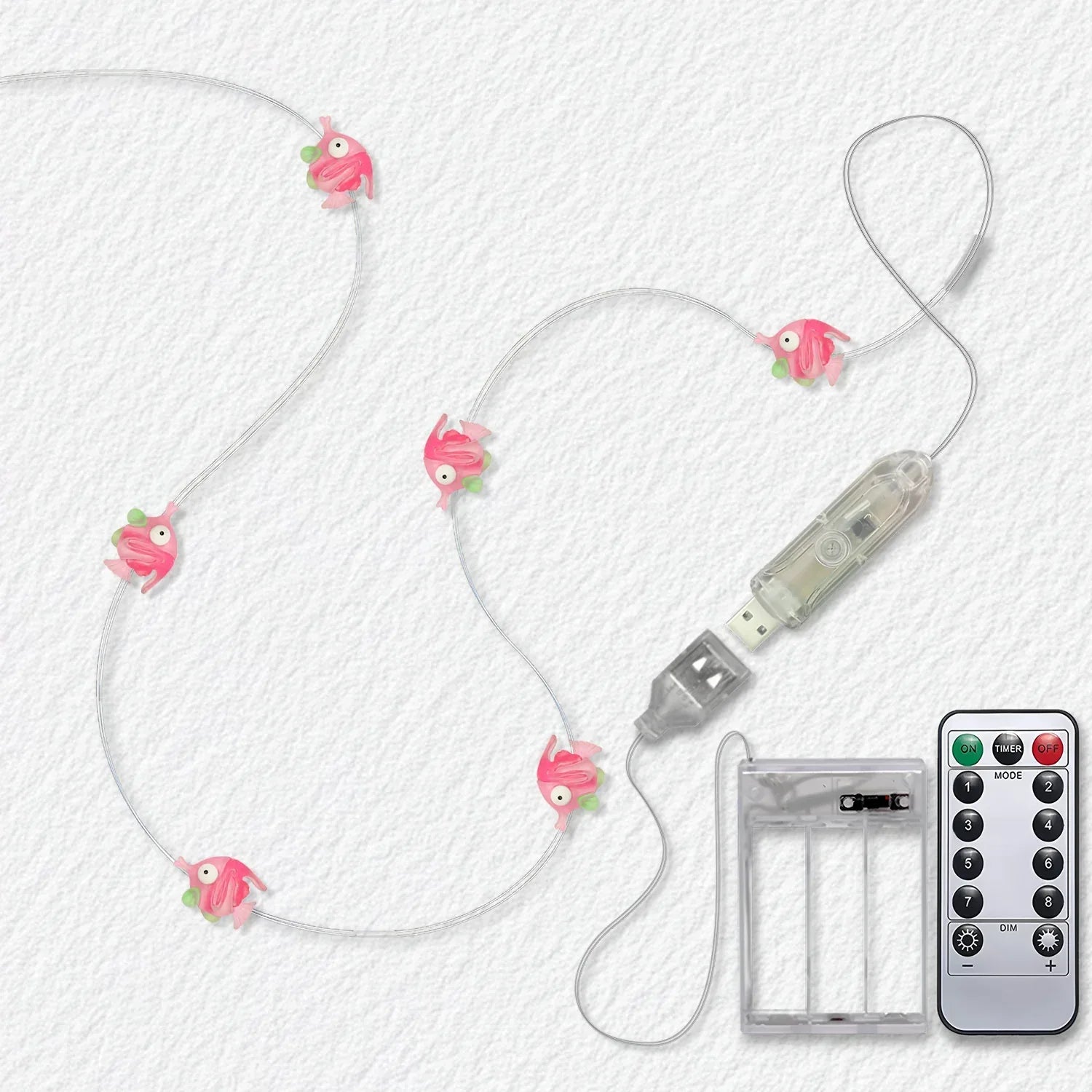 Bubble Fish Fairy Lights - Battery Powered - Jcfyoo Lights