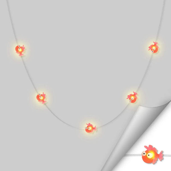 Red Fish Fairy Lights 10ft 30 LED