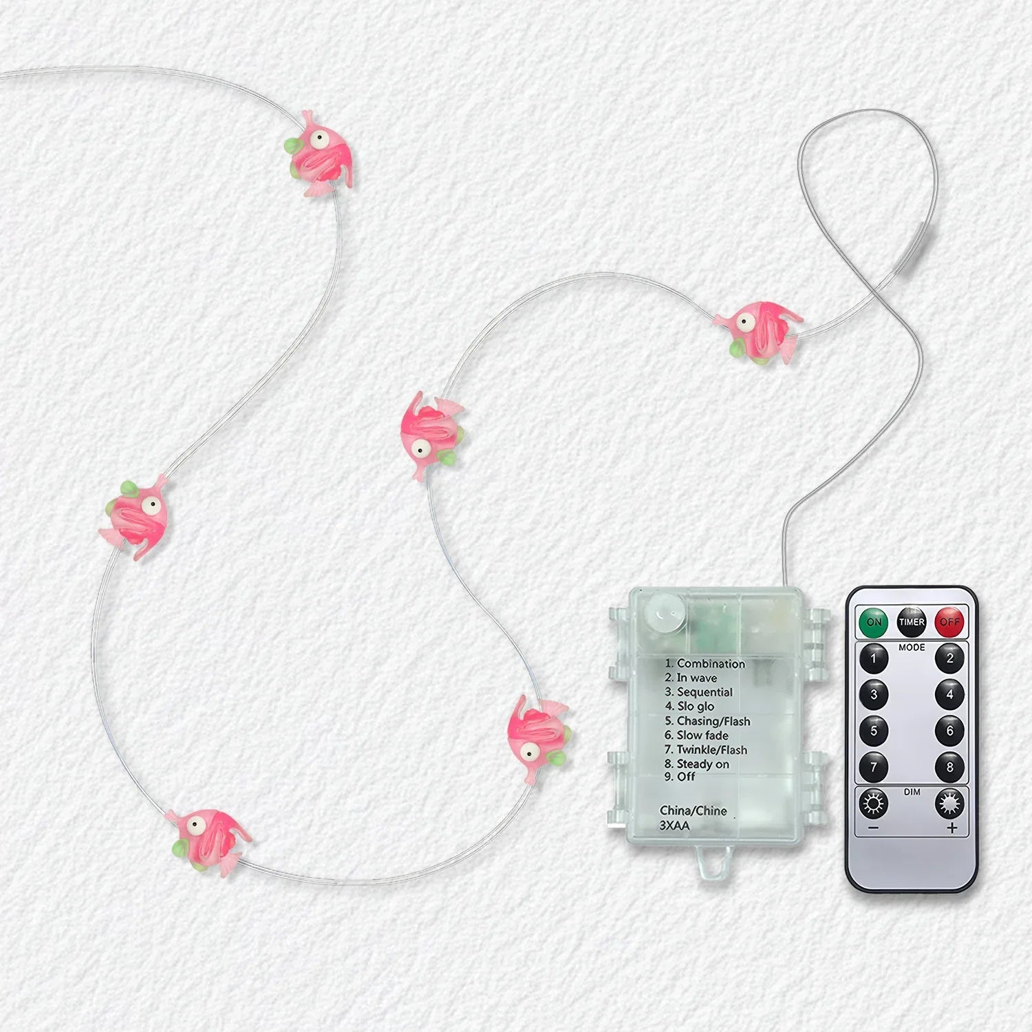 Bubble Fish Fairy Lights - Jcfyoo Lights