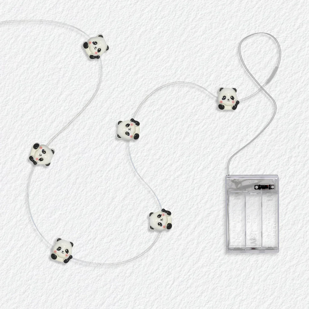 Waving Panda Fairy Lights - Jcfyoo Lights