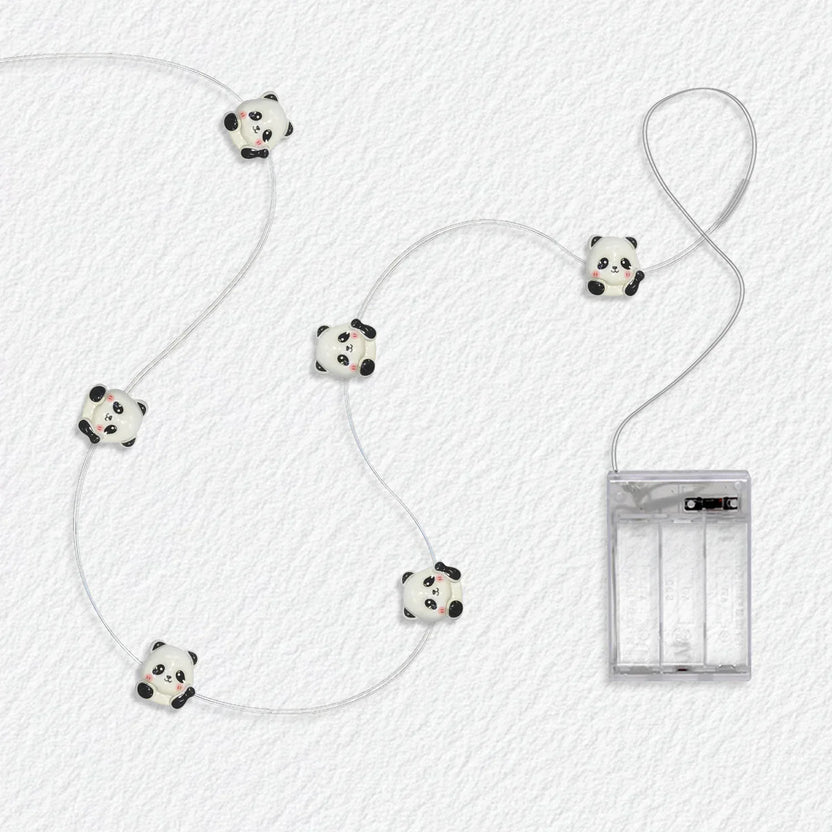 Waving Panda Fairy Lights - Jcfyoo Lights