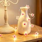 Pink Flower Fairy Lights