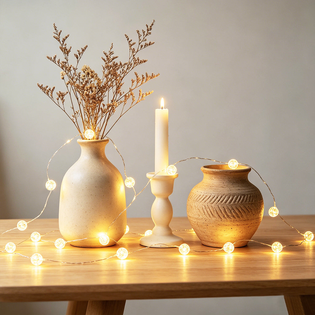Crackle Ball String Lights
