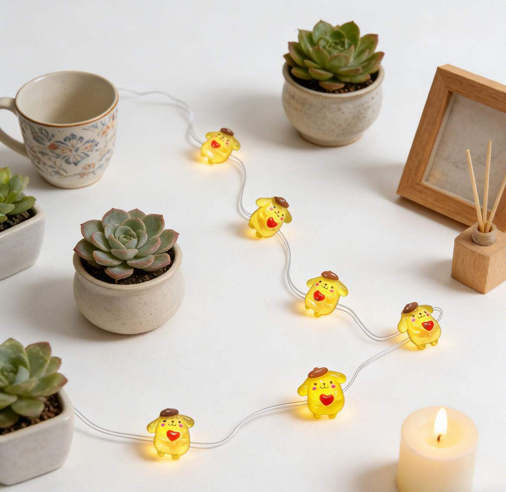 Heart Dog Fairy Lights 10ft 30 LED