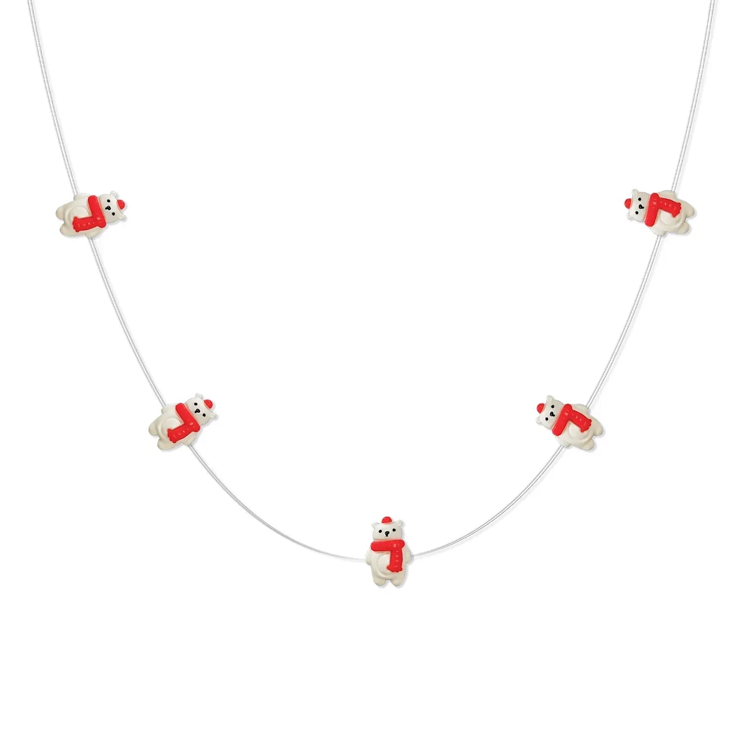 Scarf Bear Fairy Lights - Battery Powered - Jcfyoo Lights