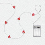 Red Fish Fairy Lights - Battery Powered - Jcfyoo Lights