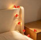 Red Heart Fairy Lights 10ft 30 LED