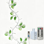 Green Leaf Firecracker Fairy Lights