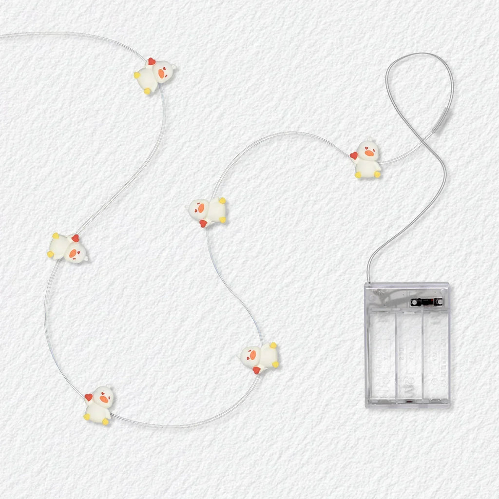 Heart Duck Fairy Lights - Jcfyoo Lights