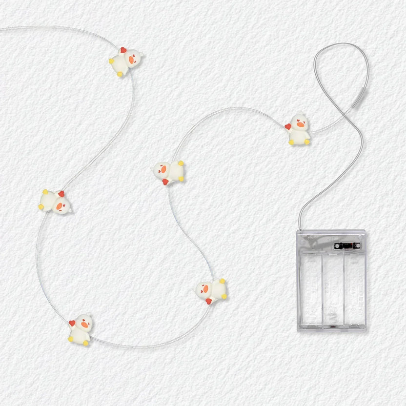 Heart Duck Fairy Lights - Jcfyoo Lights