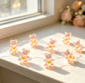 Pink Heart Bear Fairy Lights