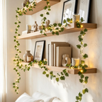Monstera Leaf String Lights, 33 ft 100 Warm White LEDs
