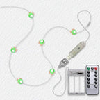 Green Fish Fairy Lights - Battery Powered - Jcfyoo Lights