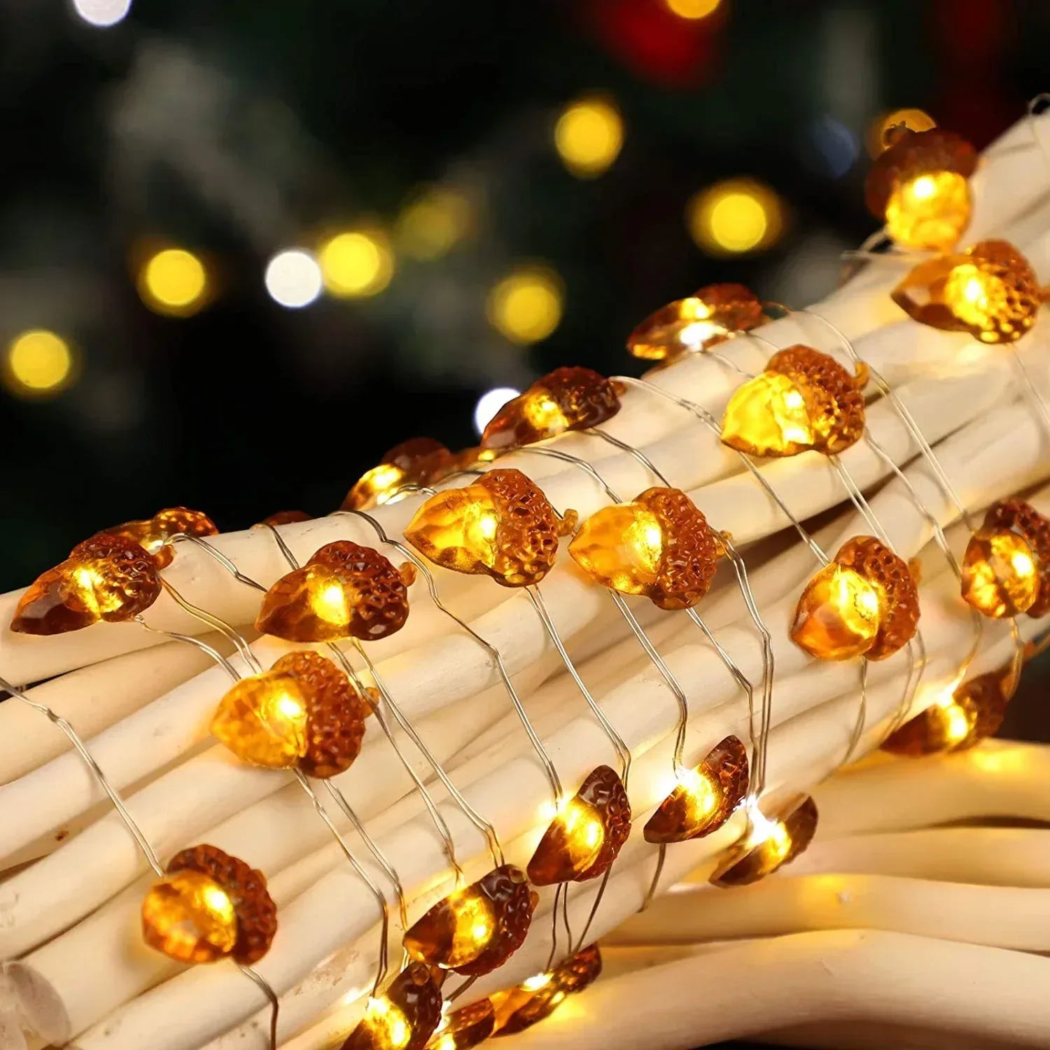 Pinecone Fairy Lights - Battery Powered - Jcfyoo Lights