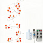 Maple Leaf Firecracker Fairy Lights