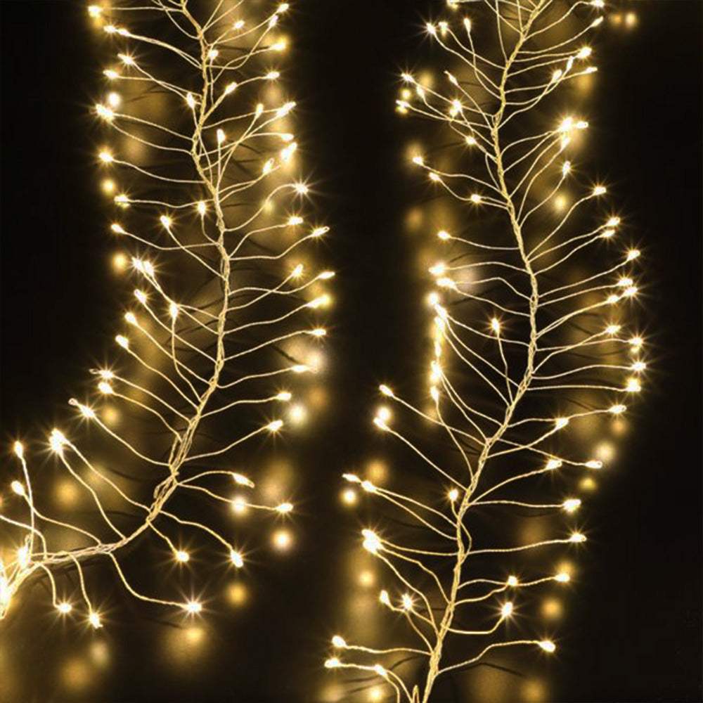 Silver Wire Firecracker Fairy Lights