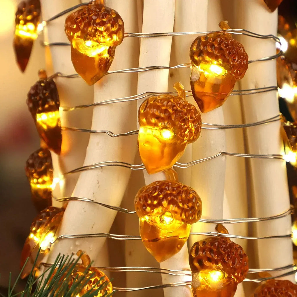 Pinecone Fairy Lights - Battery Powered - Jcfyoo Lights