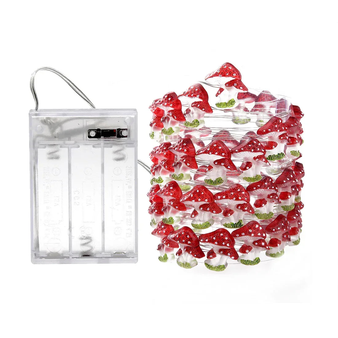 Mushroom Fairy Lights - Battery Powered - Jcfyoo Lights