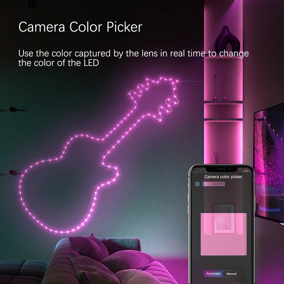 RGB Pearl String Lights