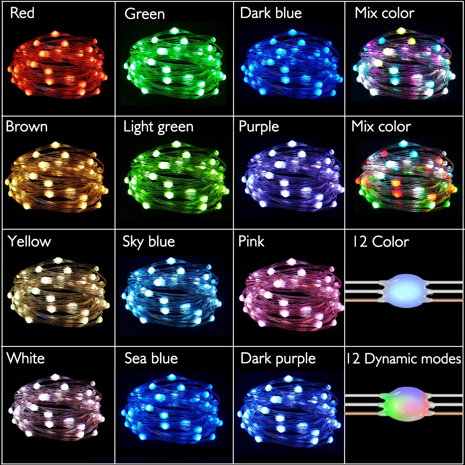 Color Changing Fairy Lights