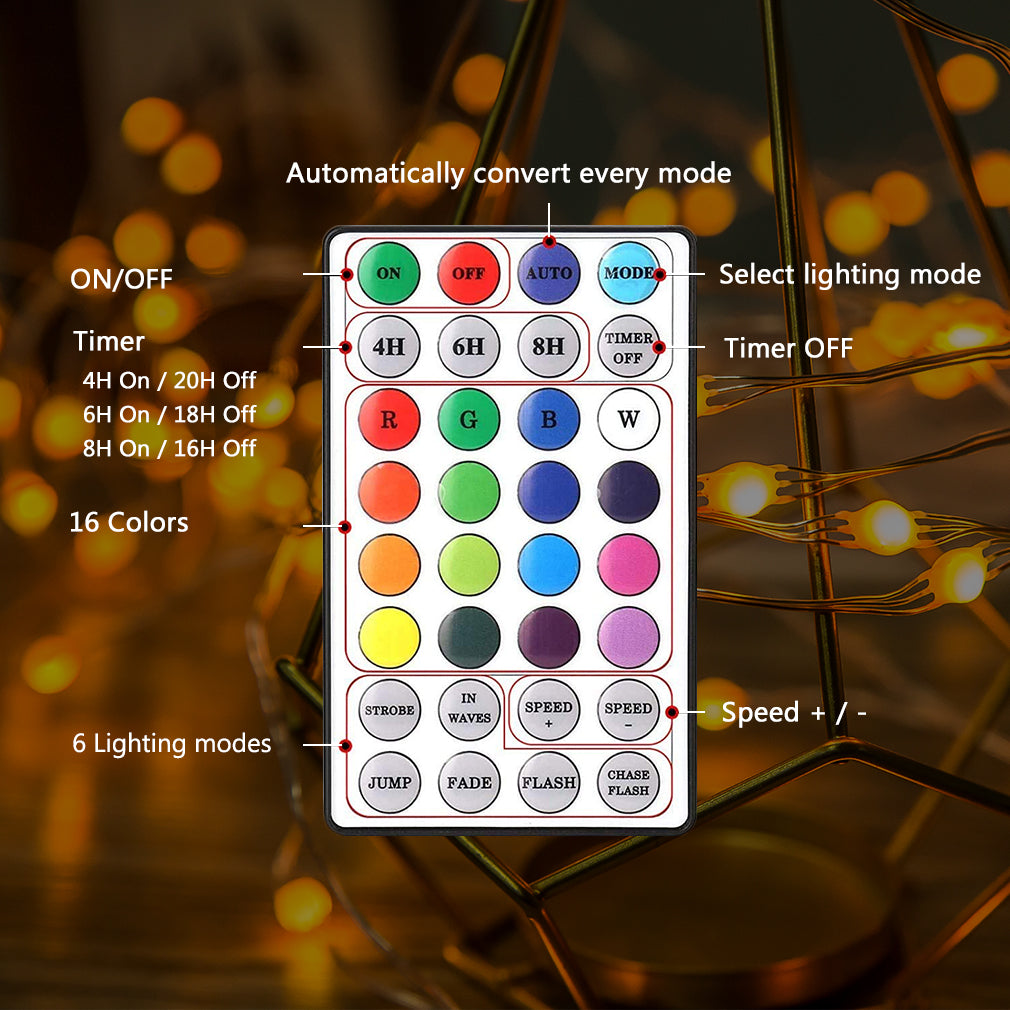 Color Changing Fairy Lights