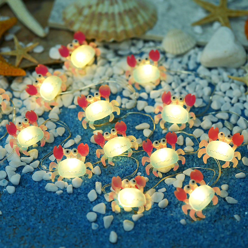 Crab fairy lights for bedroom