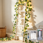 Eucalyptus Fairy String Lights 33ft 100 LED USB & Battery